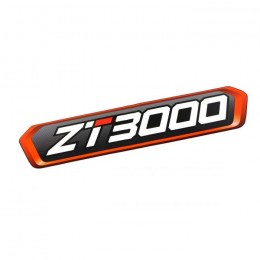Наклейка с номером модели ZT3000, 4178887