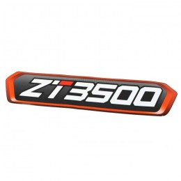 Табличка с номером модели Zt 3500, 4178888