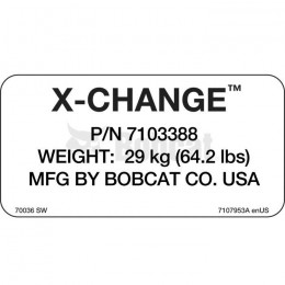 НАКЛЕЙКА X-CHANGE, 7107953