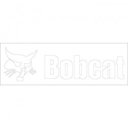 Наклейка с логотипом White Bobcat, 7109473