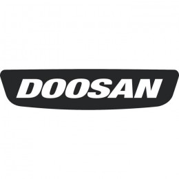 Наклейка на заднюю дверь Doosan, 7371975