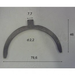 Полукольцо коленвала, +0,40 mm (59,94 mm), низ BOBCAT 6685497