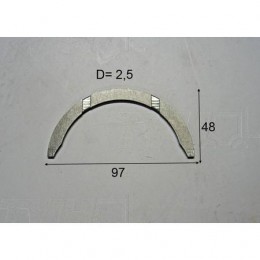 Полукольцо коленвала, std, низ BOBCAT 7315150