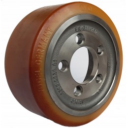Ведущее колесо для штабелеров, тягачей, тележек 250 - 100 мм 5 отверстий Still 493241 / Linde 0009903813