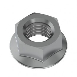 Фланцевая гайка, Nut, Metric, Hex Flange 14M7298 