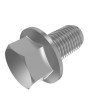 Винт, Screw, Flanged, Metric 19M7784 