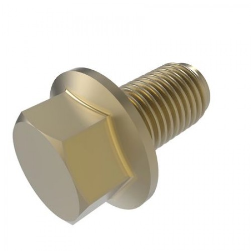 Винт, Screw, Flanged, Metric 19M7785 