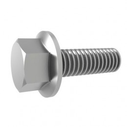 Винт, Screw, Flanged, Metric 19M7786 