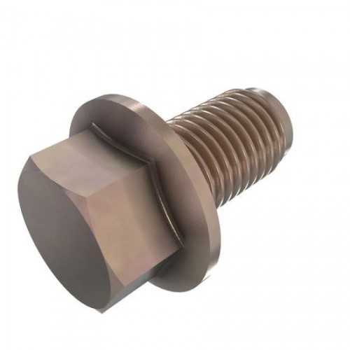 Болт, Screw, Flanged, Metric 19M7793 