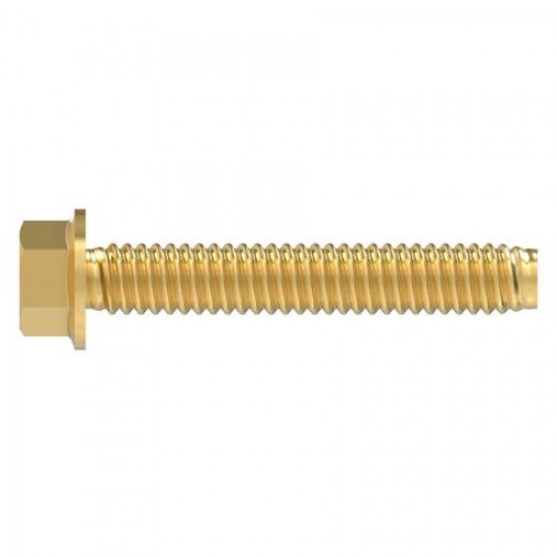 Винт, Screw, Flanged, Metric 19M7834 