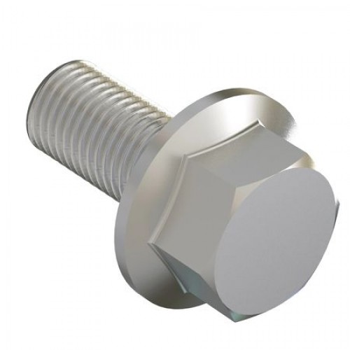 Винт, Screw, Flanged, Metric 19M7865 