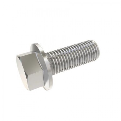 Винт, Screw, Flanged, Metric 19M7866 