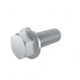 Винт, Screw, Flanged, Metric 19M7867 