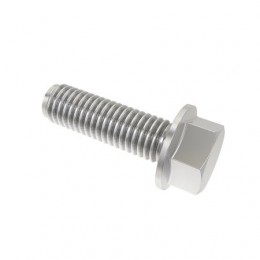 Винт, Screw, Flanged, Metric 19M7868 