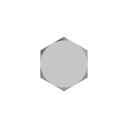 Винт с головкой, Screw, Hex Head, Metric 19M8639 