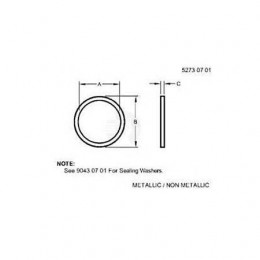 Кольцевой уплотнитель, Ring, Sealing 51M4237 