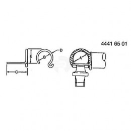 Фиксатор шар. соединения, Ball Joint Retainer, Metric 56M5258 