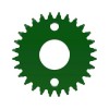 Цепная звездочка, Chain Sprocket, 28t A50386 