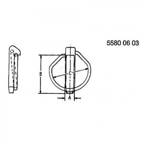 Быстрозамыкающийся штифт, Quick Lock Pin AA21292 