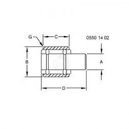 Подшипник, Sleeve & Bearing Assy AA38106 