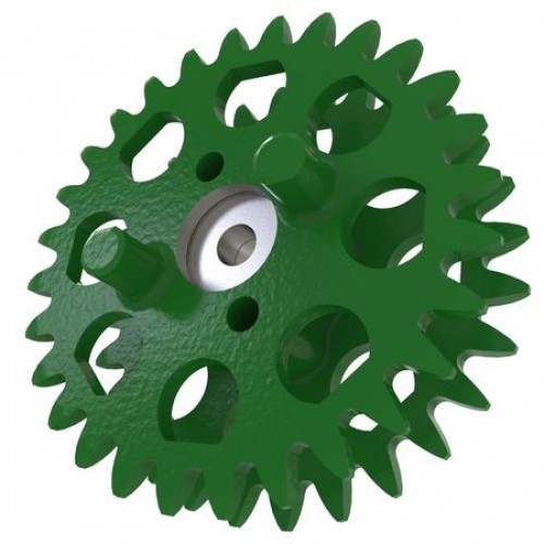 Цепная звездочка, Chain Sprocket, Sprocket & Bearing AA49877 