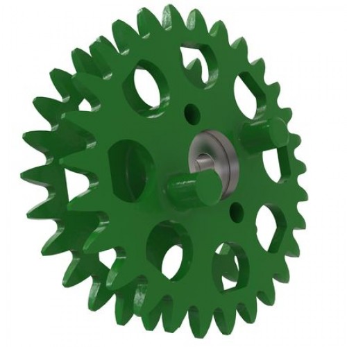 Цепная звездочка, Chain Sprocket, Sprocket & Bearing AA49877 