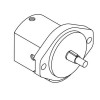 Гидравлический мотор, Motor W/case Drain 2.2cc/rev AA66288 