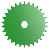 Цепная звездочка, Chain Sprocket, Dbl 30t 80,24t 60 AE74598 