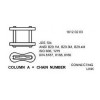 Звено цепи, Chain Link Assy-coupler Ca557-chrom AH220541 