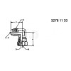 Коленчатый патрубок, Elbow Assy-90 Deg Adjustable AH75164 