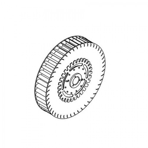 Нагнетательный вентилятор, Blower Fan, Rotor,fan,17.4,3.2,ccw, AKK33424 