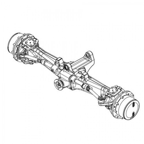 Передний мост, Front Axle, Mfwd-front Axle, R=15.6 AL173216 