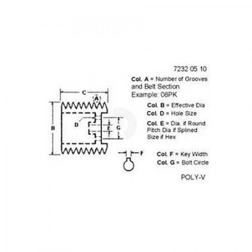 Натяжной шкив, Idler, Roller W/dust Tube, Reinforc AL206008 