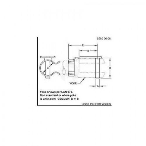 Крепление со штифтом, Pin Fastener, Pin AL79051 