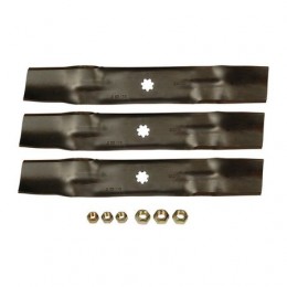 Комплект ножей косилки, Mower Blade Kit, 48 3-in1 Blade Kit AM141035 