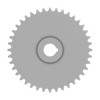 Цепная звездочка, Sprocket, Welded 40t (am38206) AM141408 