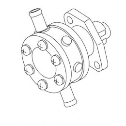 Топливный насос, Pump, Fuel Feed Assy AM882462 