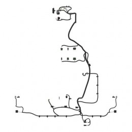 Жгут проводов, Wiring Harness, Center Frame AN303020 