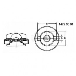 Колпачок, Cap Fuel Filler AR36752 