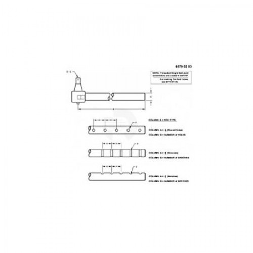 Узел попер. рулевой тяги, End Tie Rod Outer AR51584 