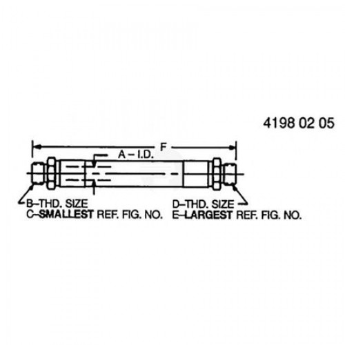 Гидрошланг, Line,flexible Oil AR86492 