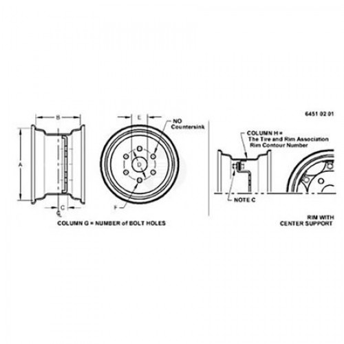 КОЛЕСО, Wheel AT320204 