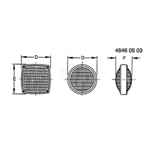 Лампа, Lamp,led Front Turn/marker AT362406 