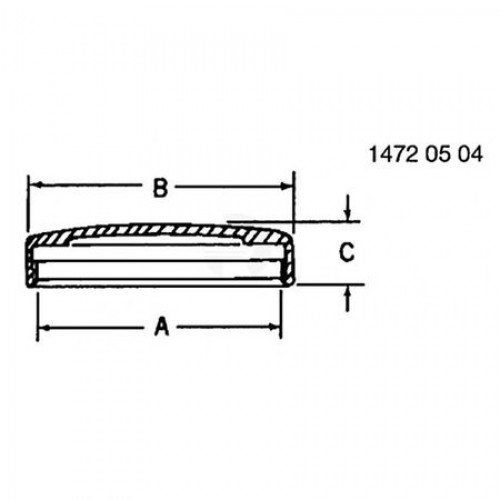 Крышка заливной горловины, Filler Cap, Surge Tank 18psi Dual O AT372657 