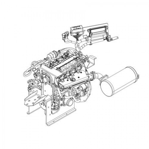 Бензиновый двигатель, Gasoline Engine, My18+ Progator 202 AUC15316 