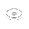 Шкив, Pulley, Backside Idler Traction Dri AUC15968 