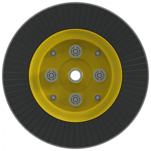 Колесо и шина в сборе, Wheel, 4 X 8 Laminated Tire With Hu AW30714 