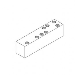 Расходный гидр. клапан, Flow Control Hyd. Valve, Block W/ O AXE27432 