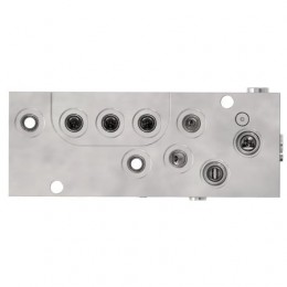 Расходный гидр. клапан, Flow Control Hyd. Valve, Block W/ O AXE62069 