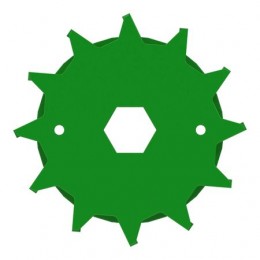 Ролик, Roll, Upper Rear Feed Roll - Narrow AZ71834 